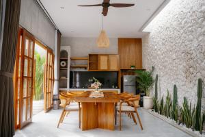 Kuchyň nebo kuchyňský kout v ubytování Dharman Royal Villas + 32 fotografií