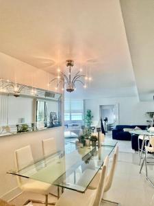 Posezení v ubytování Apartment in Miami Brickell Fantastic Ocean View