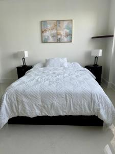 Postel nebo postele na pokoji v ubytování Apartment in Miami Brickell Fantastic Ocean View