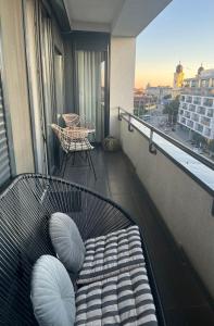 Μπαλκόνι ή βεράντα στο Paris Yard Apartman with free parking