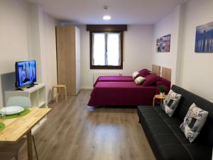 Posezení v ubytování Apartamentos Jurramendi - Los Arcos