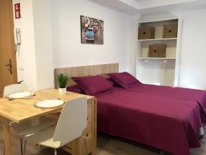 Et værelse på Apartamentos Jurramendi - Los Arcos