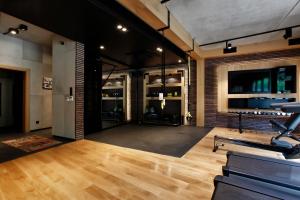 Posilňovňa alebo fitness centrum v ubytovaní Apartament Nadmorski Gold