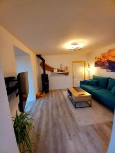 Posezení v ubytování La terrasse sur le Lac