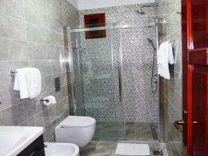 Koupelna v ubytování Tower Suites Korcula