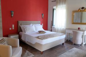 Postel nebo postele na pokoji v ubytování Alexandra Hotel