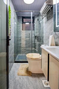 Koupelna v ubytování Rustic Haven