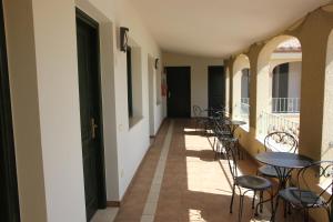 A balcony or terrace at Le Vanille