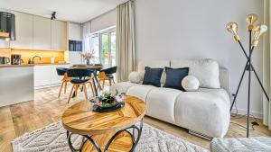 Kuchyň nebo kuchyňský kout v ubytování Apartamenty butikowe PINE by Royal Aparts + 74 fotografií