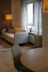 Χώρος καθιστικού στο Ferienhaus "Homely House" - No 2
