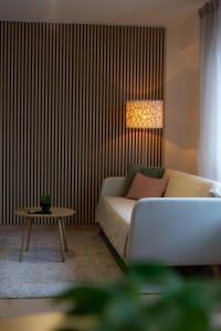 Ένα ή περισσότερα κρεβάτια σε δωμάτιο στο Ferienhaus "Homely House" - No 2