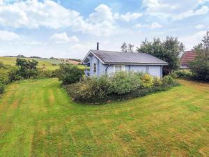 Bygningen som feriehuset ligger i