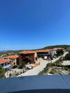 a view from the roof of a house at BLUE HOUSE in Paliouri