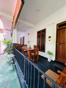 Ruang duduk di Ceylonima Home Stay