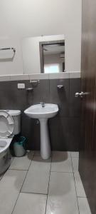 Ένα μπάνιο στο Casa vacacional tonsupa
