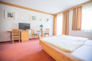 Postel nebo postele na pokoji v ubytování Appartementhaus Elmo Viehhauser KG
