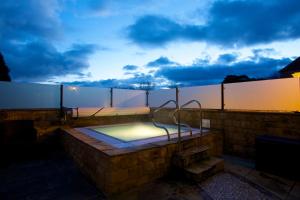 A porch or other outdoor area at Headlam Hall Hotel 