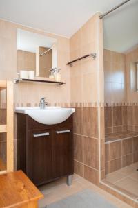 Ένα μπάνιο στο Apartman Fiesta