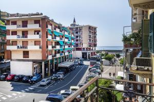 Γενική άποψη της πόλης Recco ή θέα της πόλης από  αυτό το διαμέρισμα