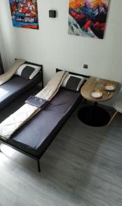 Χώρος καθιστικού στο Нові апартаменти 2 поверх, поруч лікарня та парк Феофанія, МХП