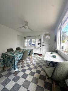 Χώρος καθιστικού στο Canétoise Hacienda