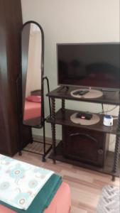 Ένα ή περισσότερα κρεβάτια σε δωμάτιο στο Vesna