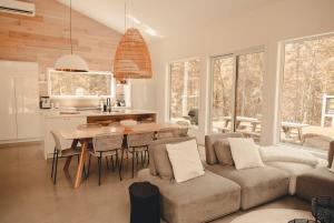 Χώρος καθιστικού στο Zen House 3 - Villas & Spa