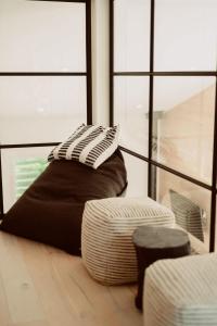 Ένα ή περισσότερα κρεβάτια σε δωμάτιο στο Zen House 3 - Villas & Spa