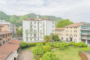 Vue générale sur la montagne ou vue sur la montagne depuis l'appartement