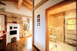 Kúpeľňa v ubytovaní Luxury Chalets Wiesenruh
