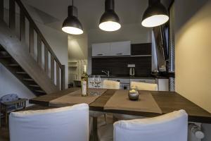 Kuchyň nebo kuchyňský kout v ubytování Apartment Stella