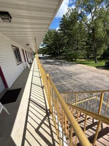 Balkón nebo terasa v ubytování Lake Aire Motel
