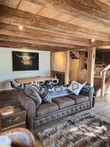 Posezení v ubytování Chalet Dakota