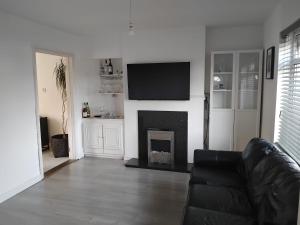 Kuchyň nebo kuchyňský kout v ubytování Comfy rooms