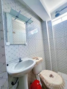 Ένα μπάνιο στο Departamento con baño privado