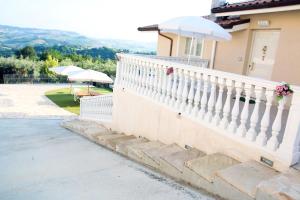 Balkón nebo terasa v ubytování Anthos Casa Vacanze