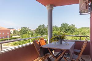 Balkón nebo terasa v ubytování Apartments Roža