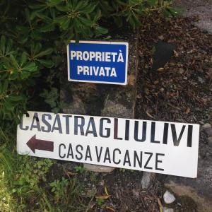 Certifikát, hodnocení, plakát nebo jiný dokument vystavený v ubytování Casatragliulivi