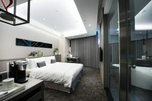 Et rom på Hotel Reve Taichung