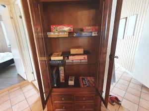 Knihovna v prázdninového domu