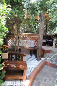 B&B Casa Derosas外面的花园