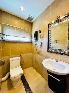 Ванная комната в Hotel El Zahraa +160 фотографий