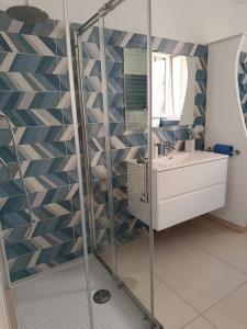 Koupelna v ubytování Casa vacanze Arcobaleno