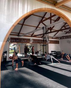 Fitness centrum a/nebo fitness zařízení v ubytování Hollow Tree's Resort