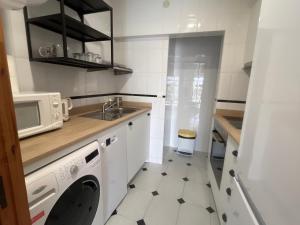 Η κουζίνα ή μικρή κουζίνα στο Rincon San Gil +1 φωτογραφίες