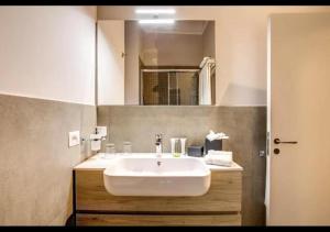 Koupelna v ubytování Stunning 2bedrooms apartment with AC Via Giulia