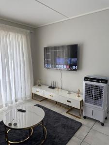 TV a/nebo společenská místnost v ubytování Luxury apartment