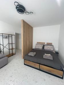 Ένα ή περισσότερα κρεβάτια σε δωμάτιο στο Manda's Flat