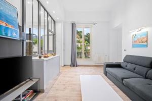 Posezení v ubytování Le Winter - Central - Parking Privé-Palace-Wifi