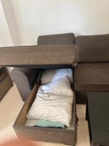 Postel nebo postele na pokoji v ubytování Al borde del mar